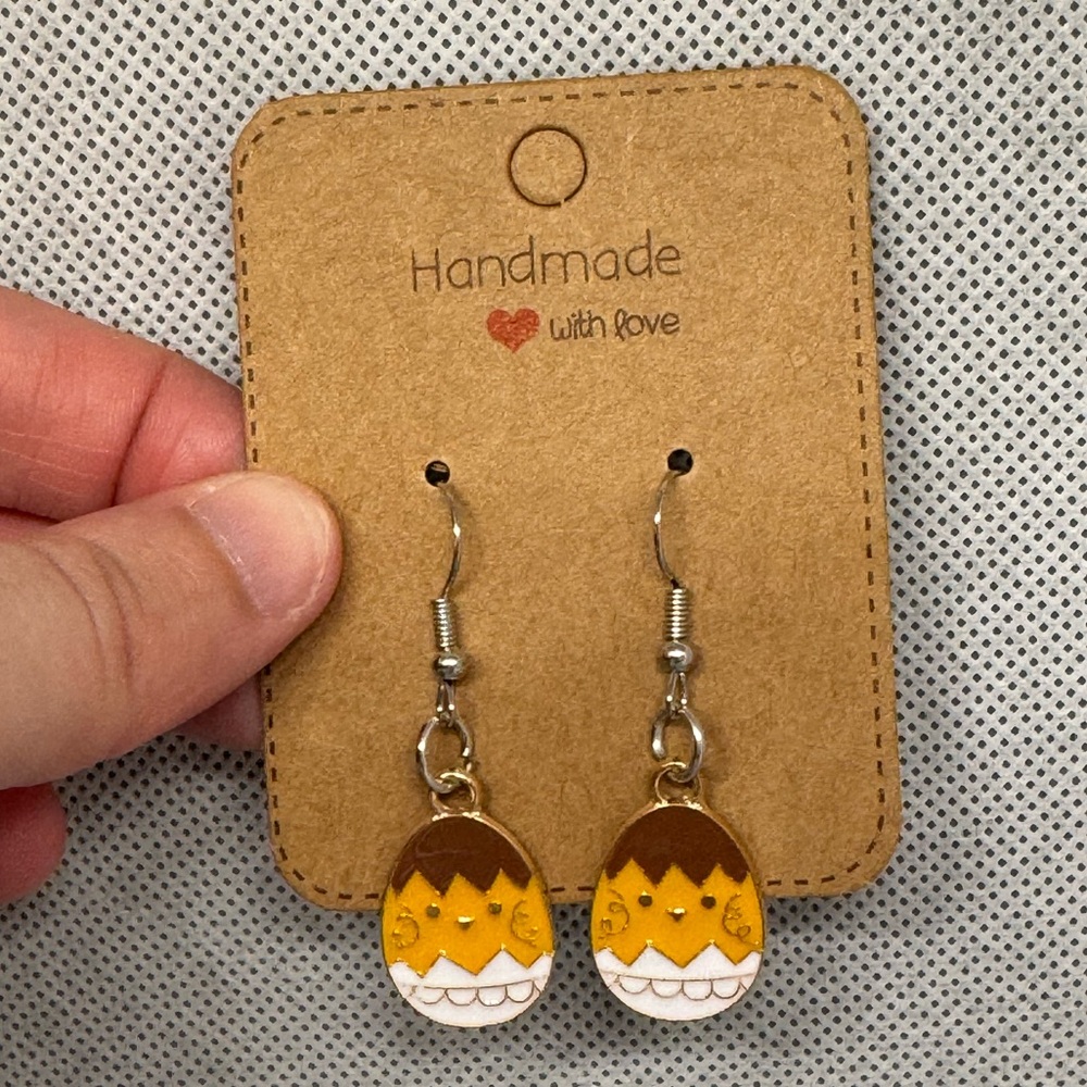 Handmade Easter Egg Earrings